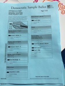 sample ballot