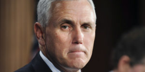 U.S. Representative Mike Pence (R-IN) arrives for a news conference about their goal of permanently extending Bush-era tax rates at the Capitol in Washington, DC, U.S. on December 2, 2010.    REUTERS/Jonathan Ernst/File Photo